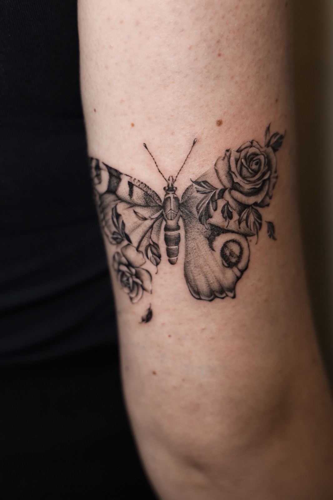 Botanisch tattoo uit mijn portfolio