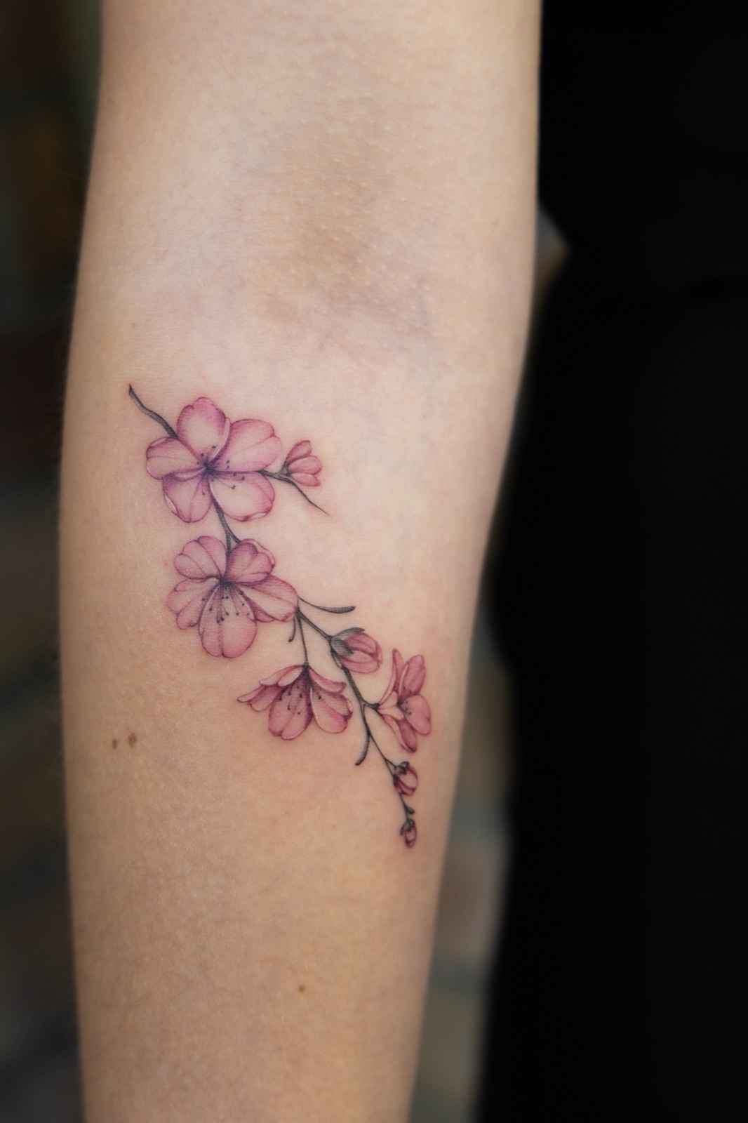 Touch of color tattoo uit mijn portfolio
