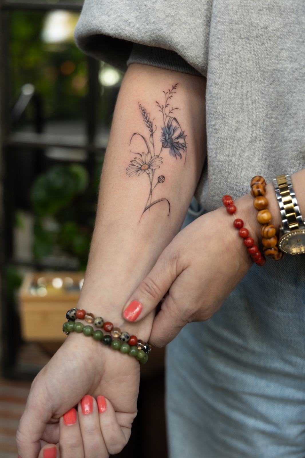 Touch of color tattoo uit mijn portfolio